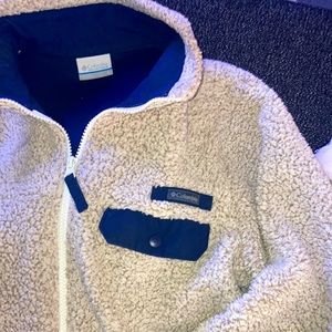 Quilted/Teddy and lined Columbia Jacket